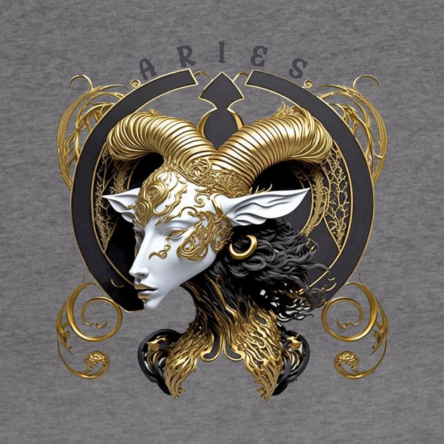 Design for Aries Zodiac Sign_6 by thematics